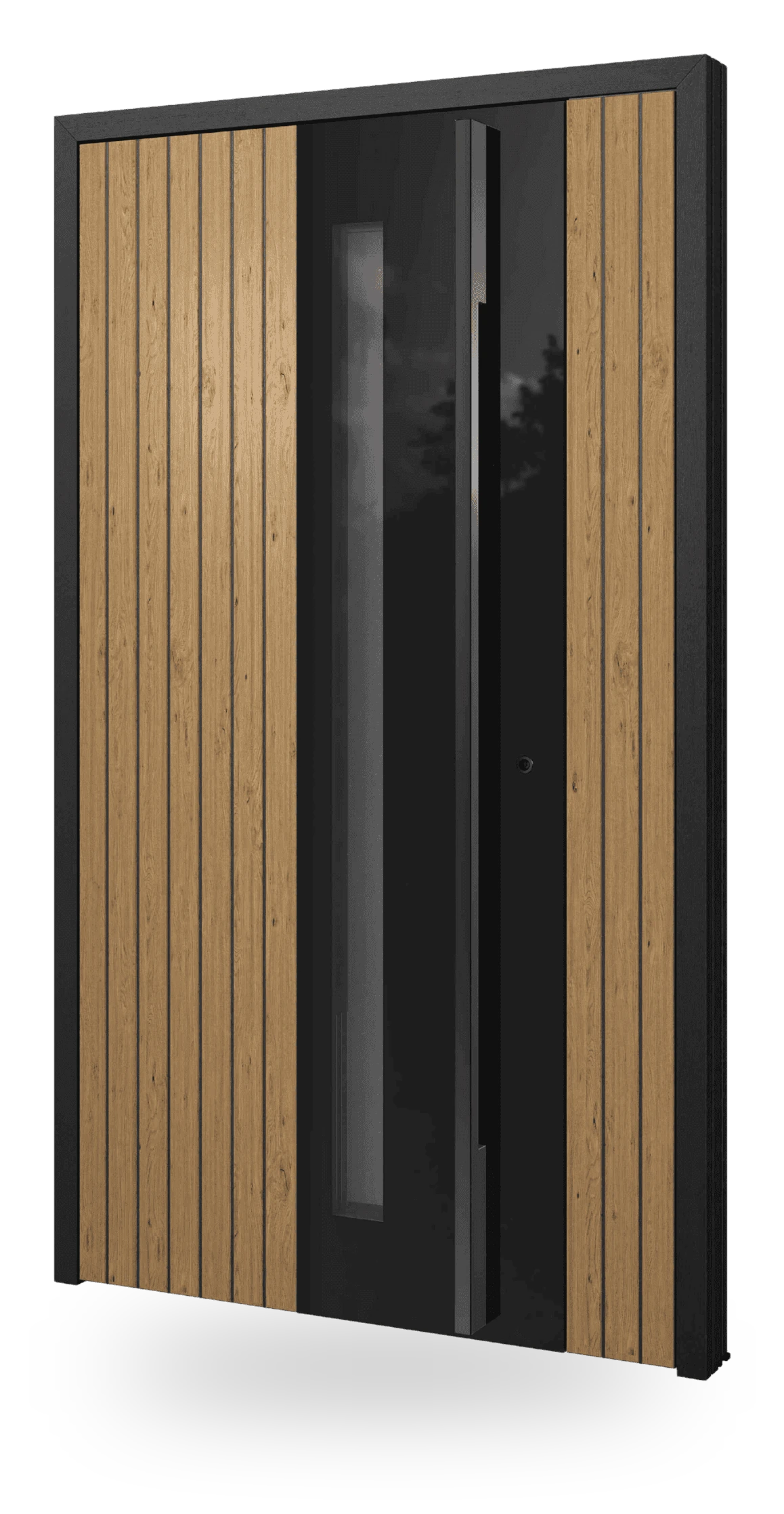 Barański DB 616 — drzwi drewniane, z szybą