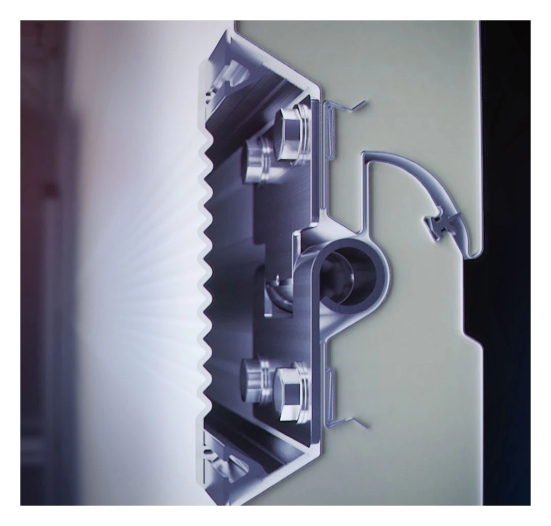 Wiśniowski UniTherm — przekrój panelu INNOVO 60 mm