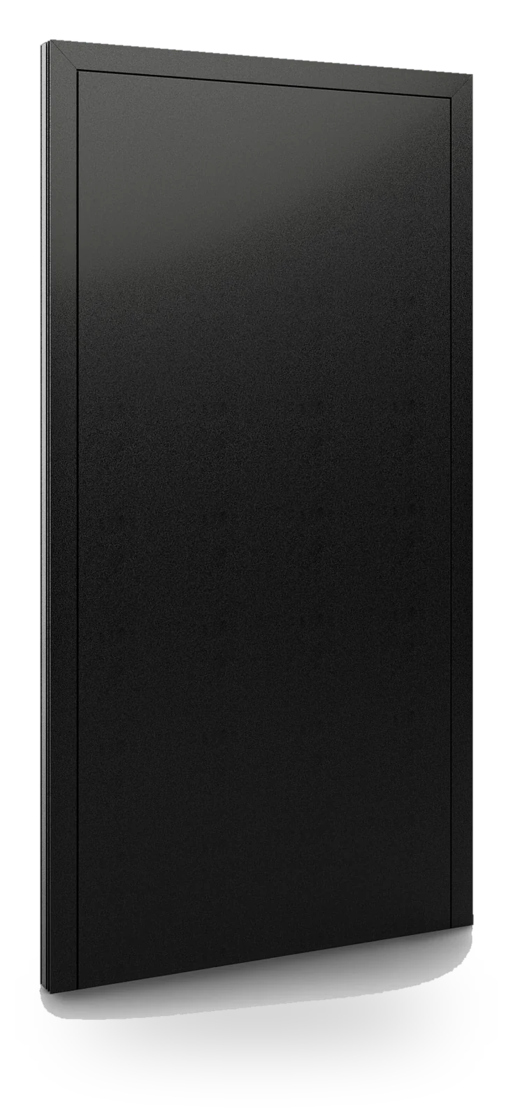 Eko-Okna DP10 — drzwi aluminiowe, panel pełny, panel gładki, obustronnie zlicowany