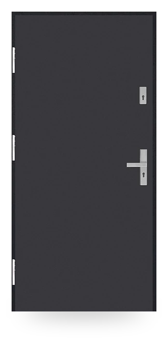 Martom G 00 — drzwi stalowe, panel pełny