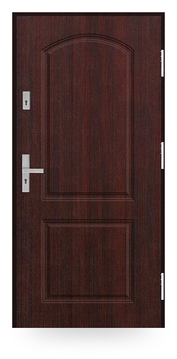 Martom S 00 — drzwi stalowe, panel pełny, tłoczenie