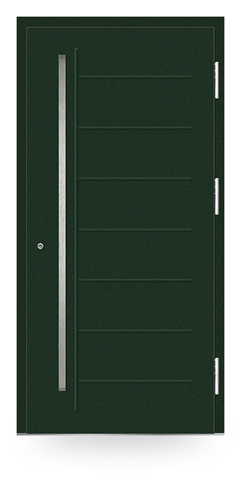 Martom Z 00 — drzwi stalowe, panel pełny, tłoczenie