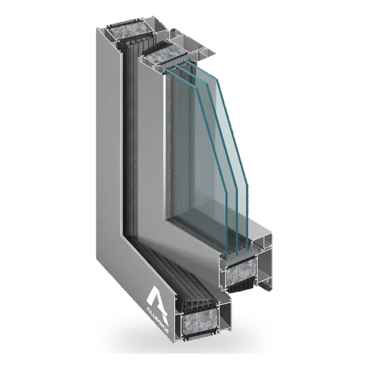 Aluprof MB-104 Passive SI, system MB-104 Passive SI - okno aluminiowe