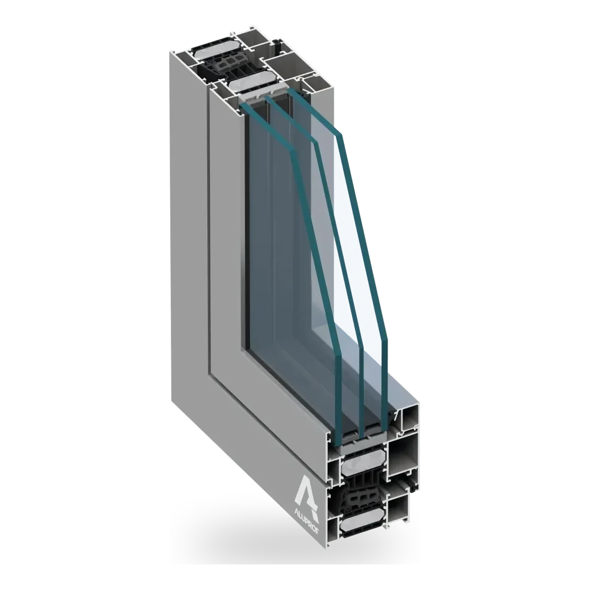 Aluprof MB-86N SI, system MB-86N SI - okno aluminiowe