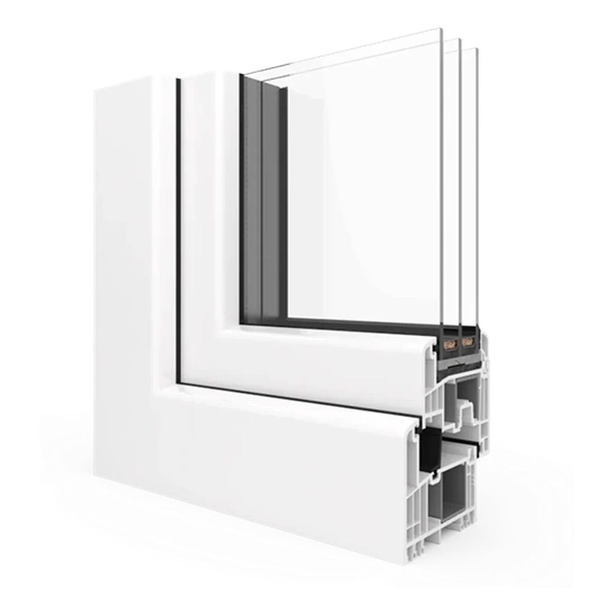 Gealan S 9000, system S 9000 - okno PVC