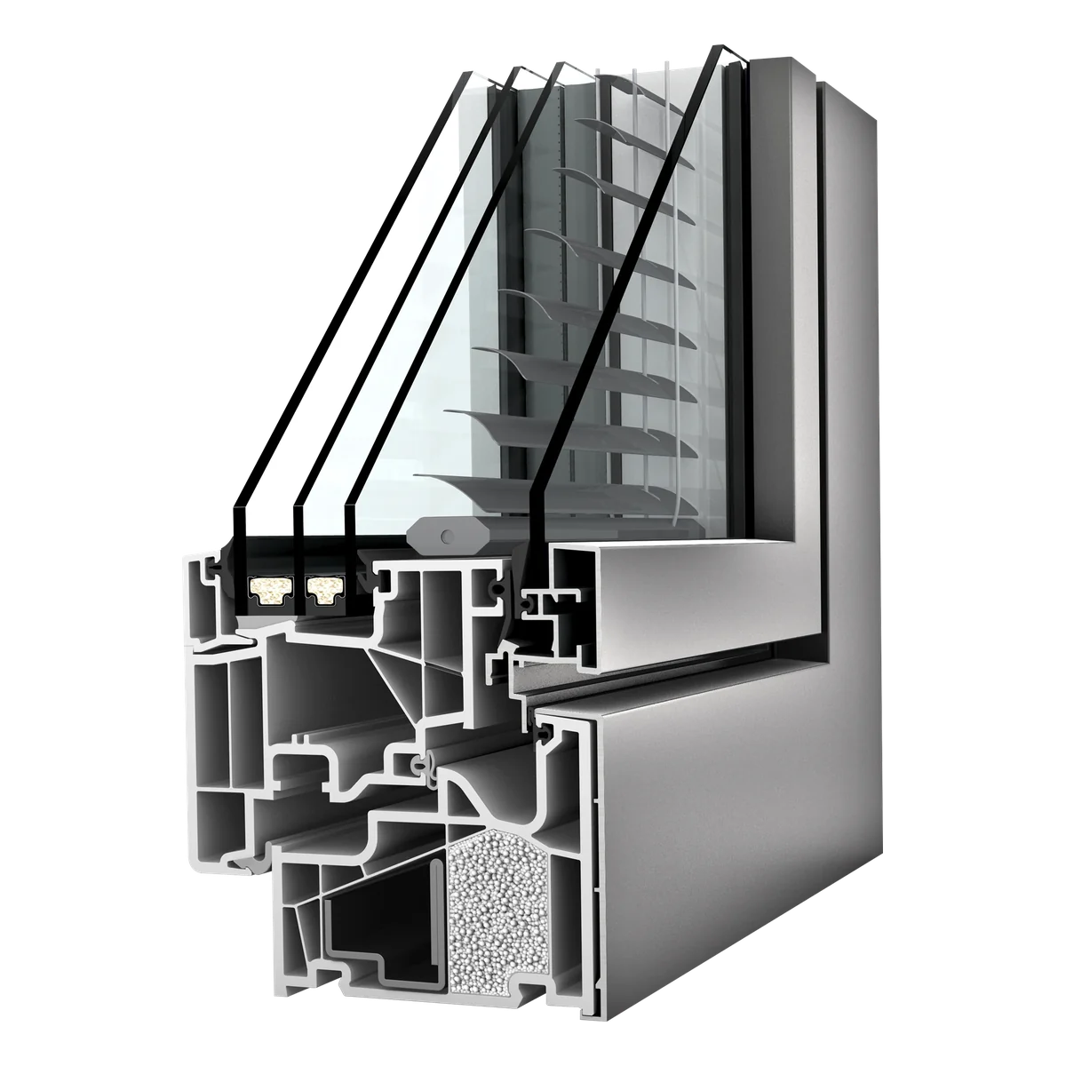 Internorm KV 440, system KV 440 - okno PVC