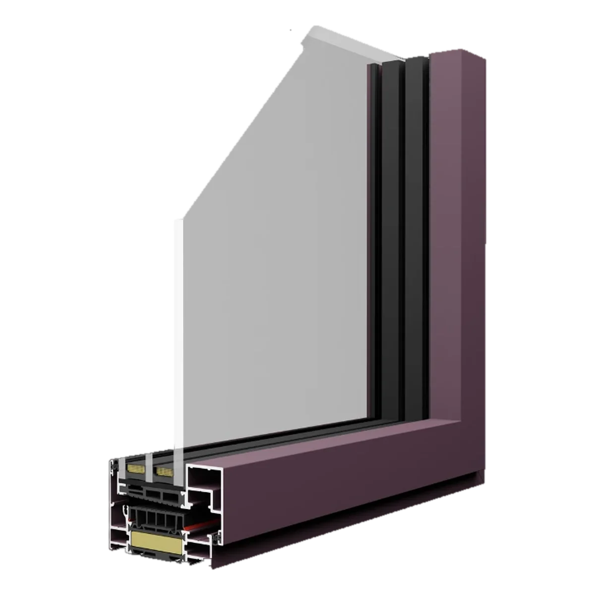 LUXURY - okno aluminiowe