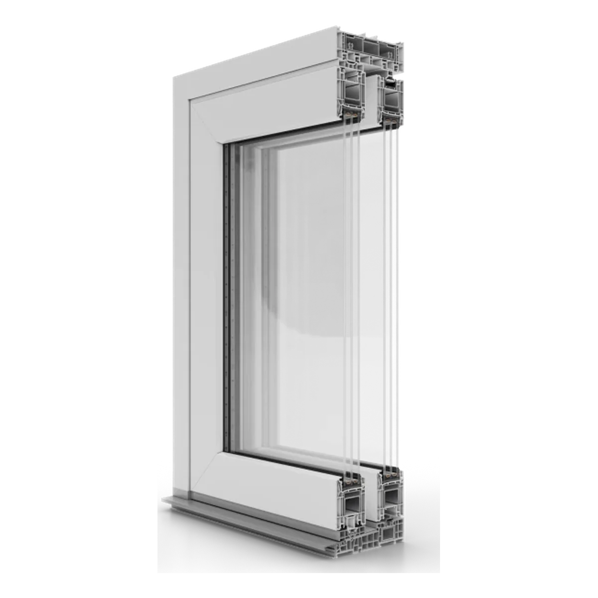 Rehau Synego HST, system Synego HST - okno przesuwne PVC