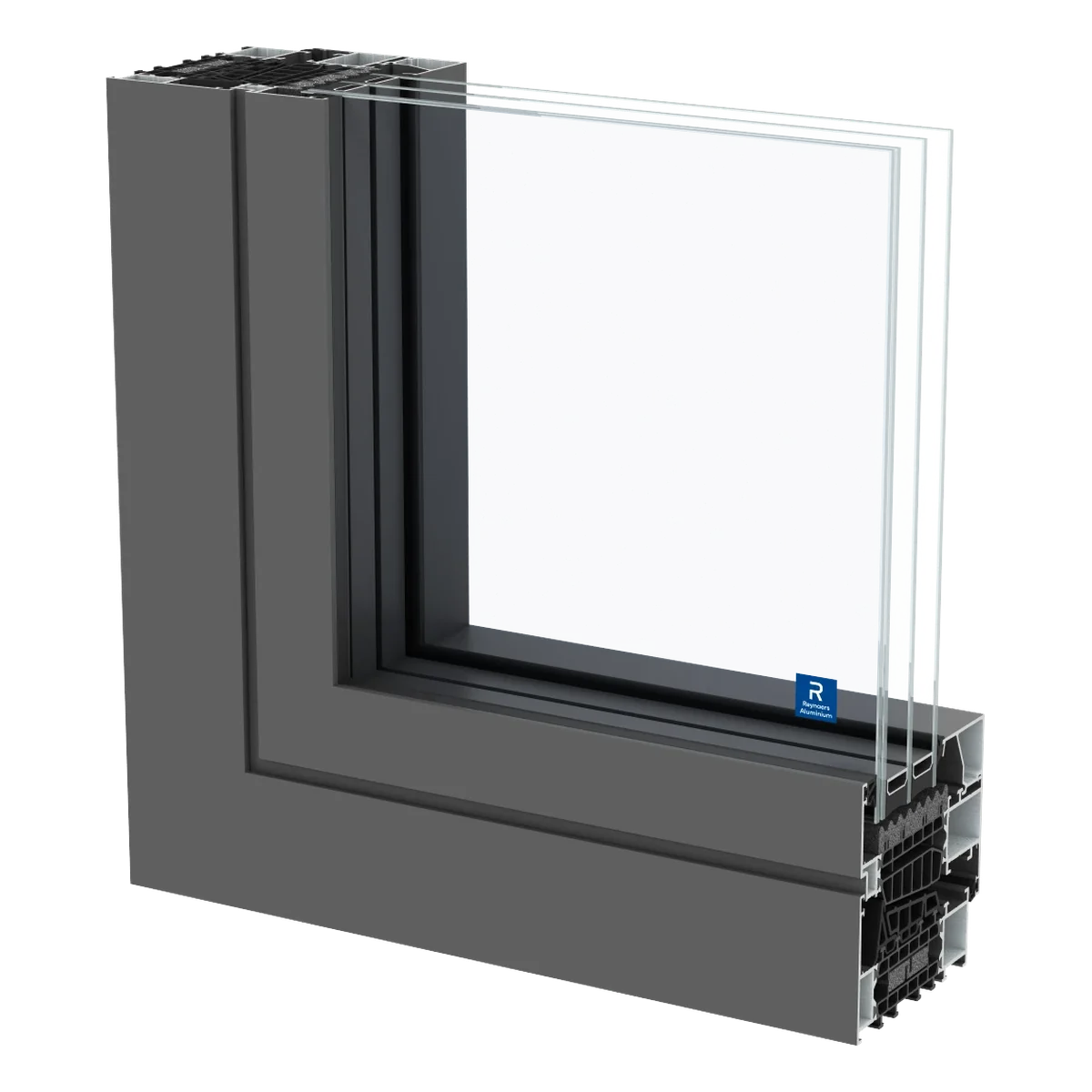 Reynaers MasterLine 10, system MasterLine 10 - okno aluminiowe