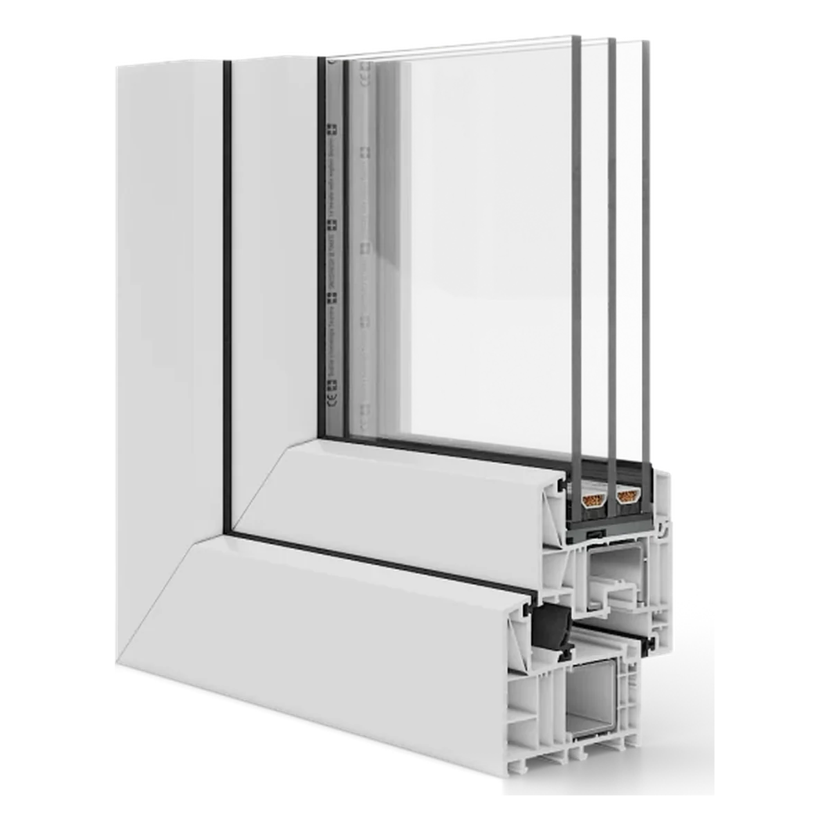Salamander bluEvolution 82 - okno PVC