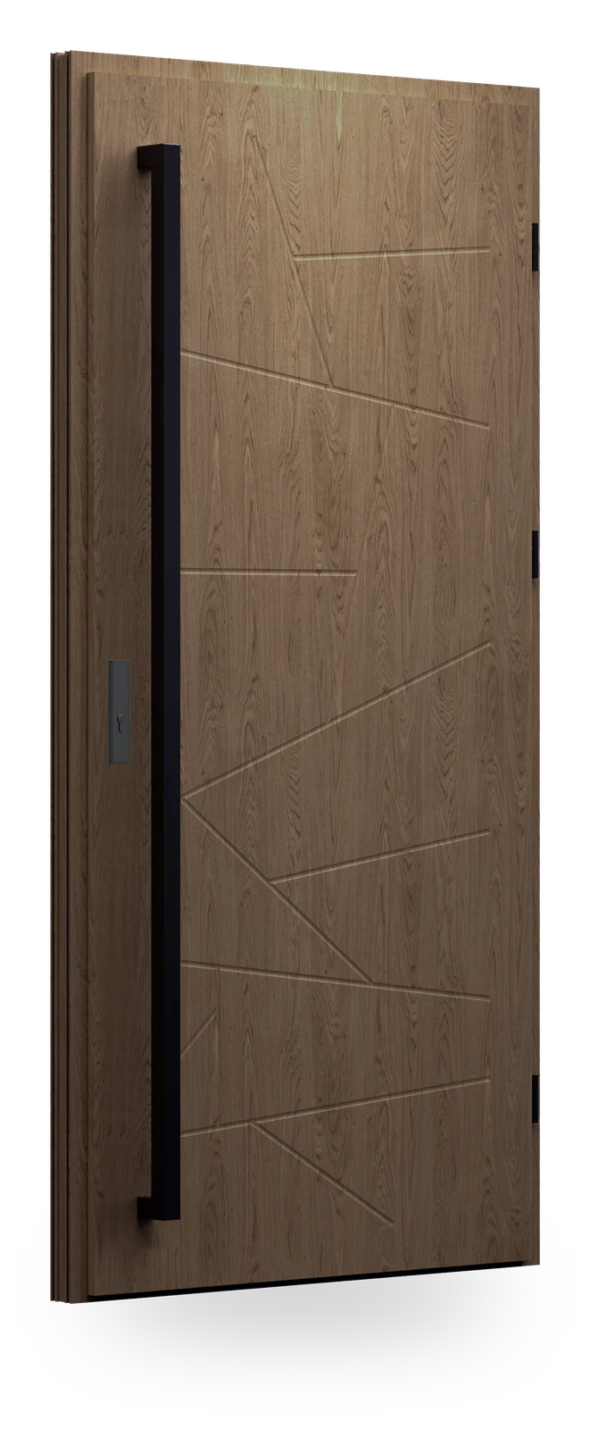 Wikęd 43 — drzwi stalowe, panel pełny
