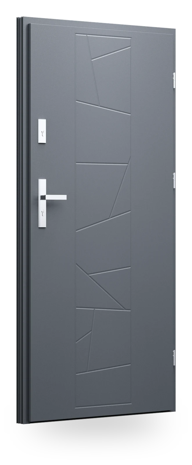 Wikęd 43c — drzwi stalowe, panel pełny