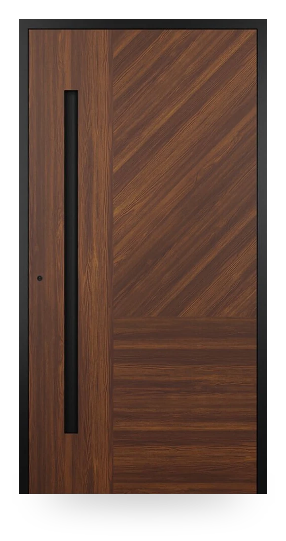 Wiśniowski CREO 501 — drzwi aluminiowe, panel pełny