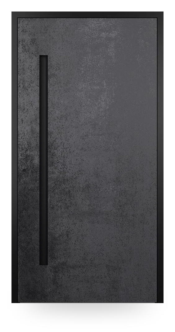 Wiśniowski CREO 803 — drzwi aluminiowe, panel pełny, spiek kwarcowy