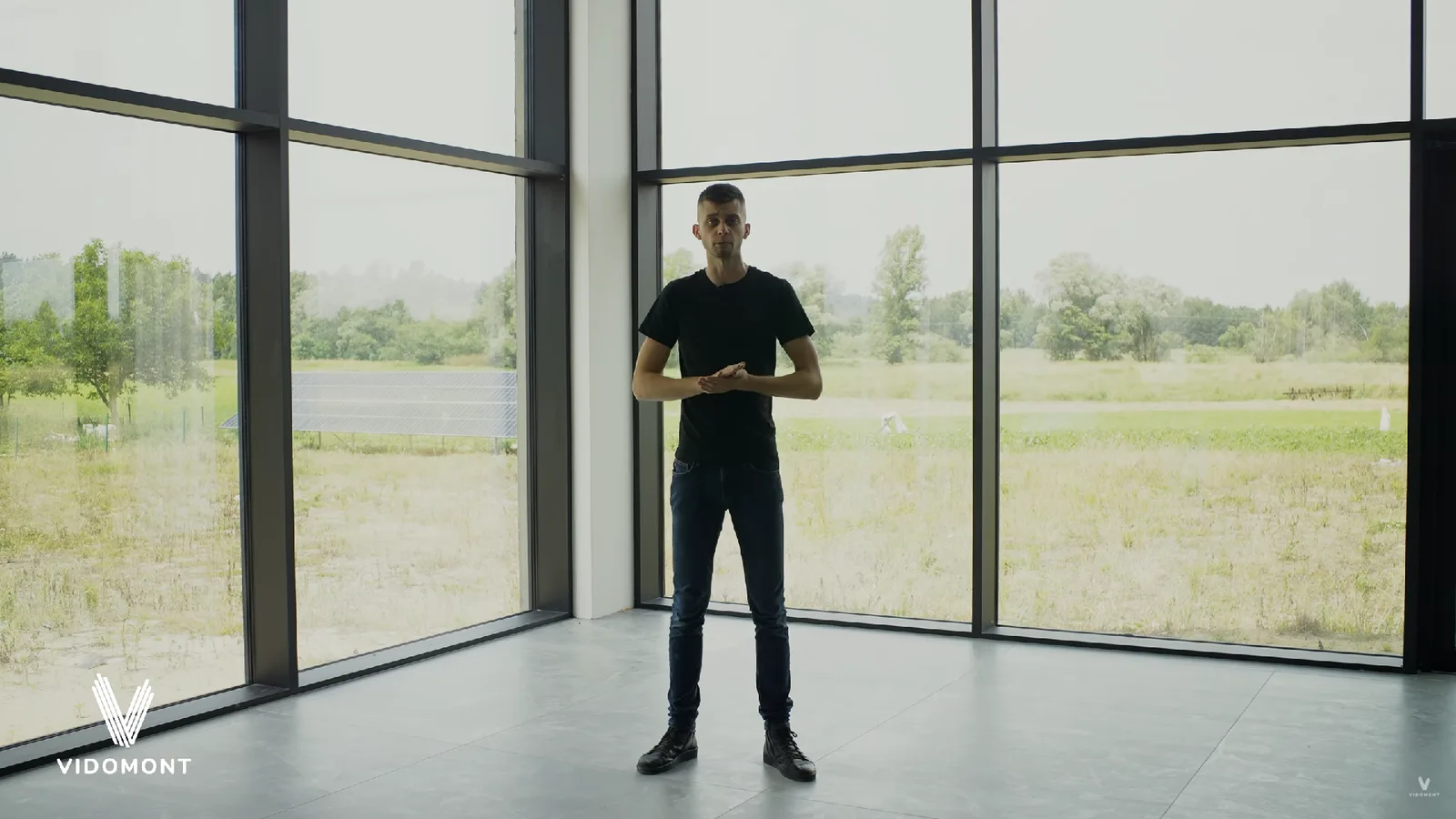 Kadr z filmu o realizacji: Realizacja – Homekoncept 60 – Łańcut