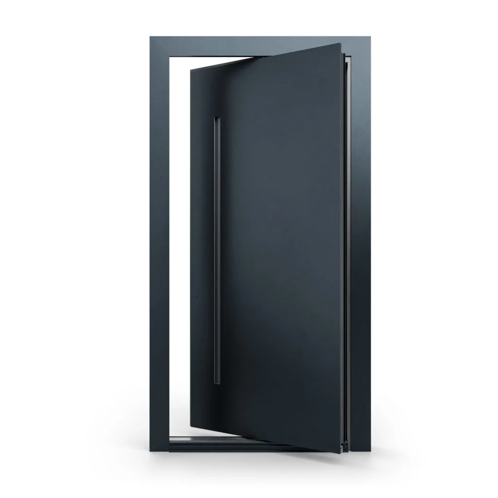 1 PL12 Deep Groove — Drzwi Aluminiowe Pivot – EkoOkna