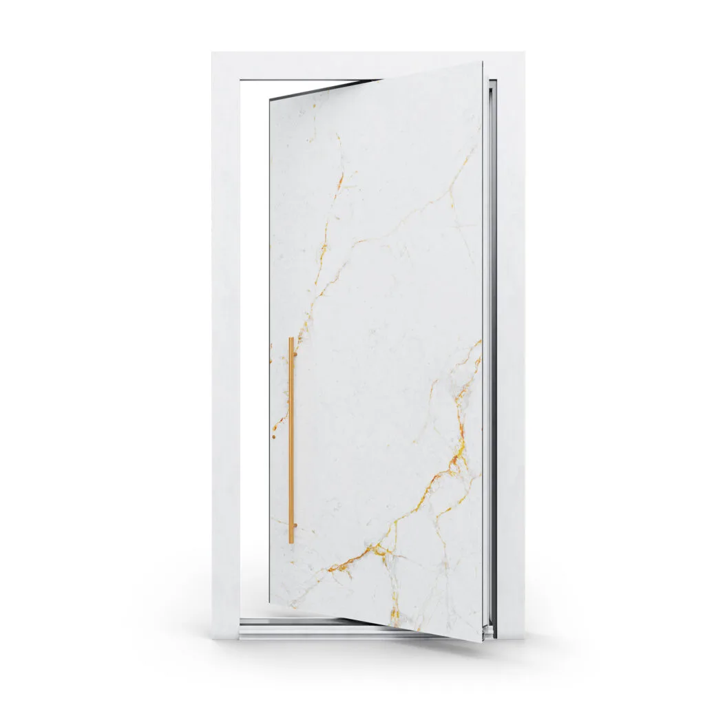 10 PL10 Abu Dhabi Gold — Drzwi Aluminiowe Pivot – EkoOkna
