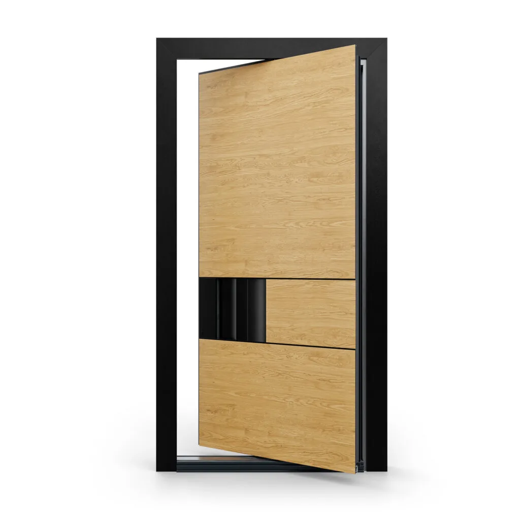 12 PL11 Modern Wood Craft — Drzwi Aluminiowe Pivot – EkoOkna